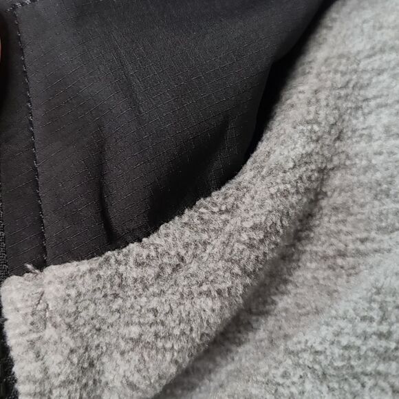 NWT LARGE MENS 1/2 ZIP FLEECE PULLOVER POCKETS - Picture 3 of 8